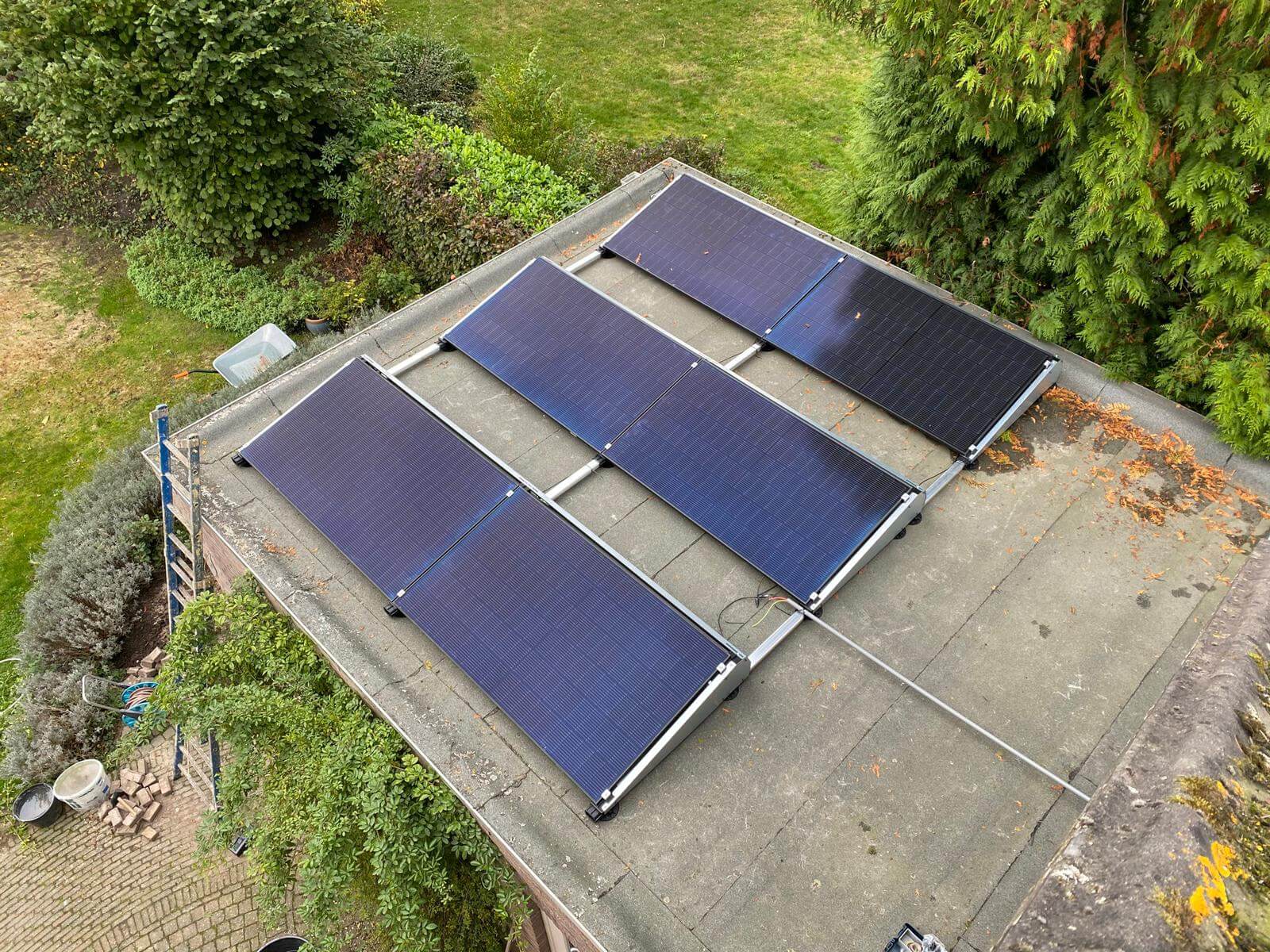 Installatie zonnepanelen woning in Breda